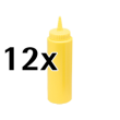 Dressing flasker, gul, 230ml